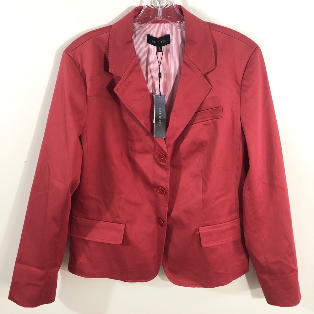 NWT Talbots Classic Sports Blazer Size 16